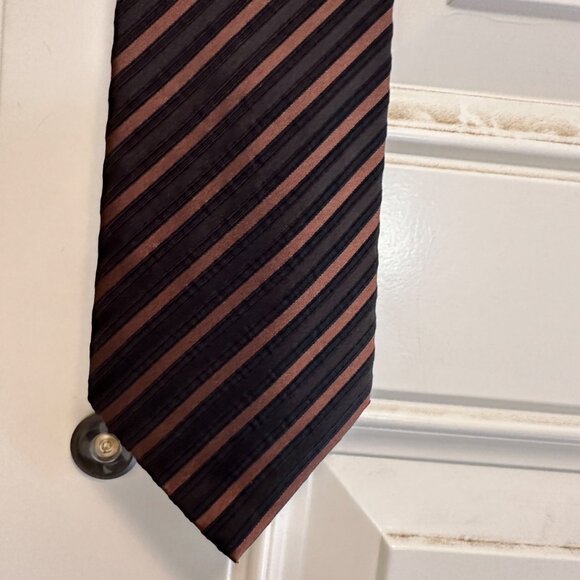 Giorgio Men's Handmade Tie Multicolor 100% Silk - Picture 2 of 6